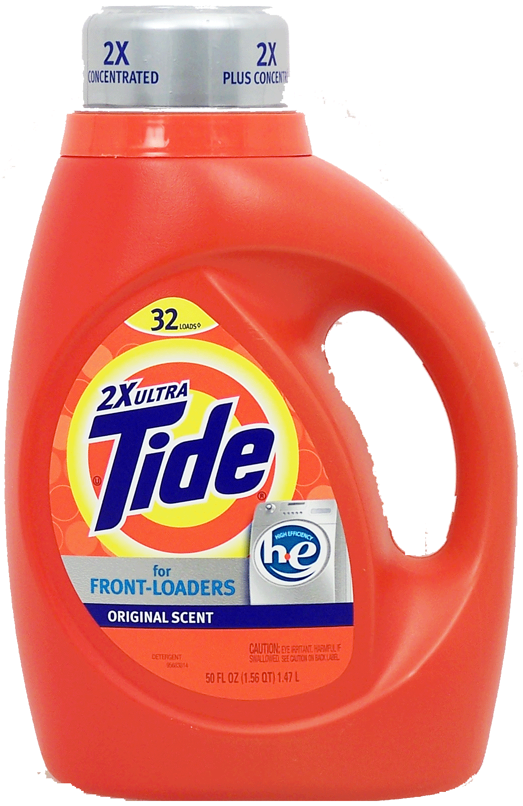 Tide 2x Ultra detergent, high efficiency, for front loaders, 2x concentrated, original scent, 32 loads Full-Size Picture